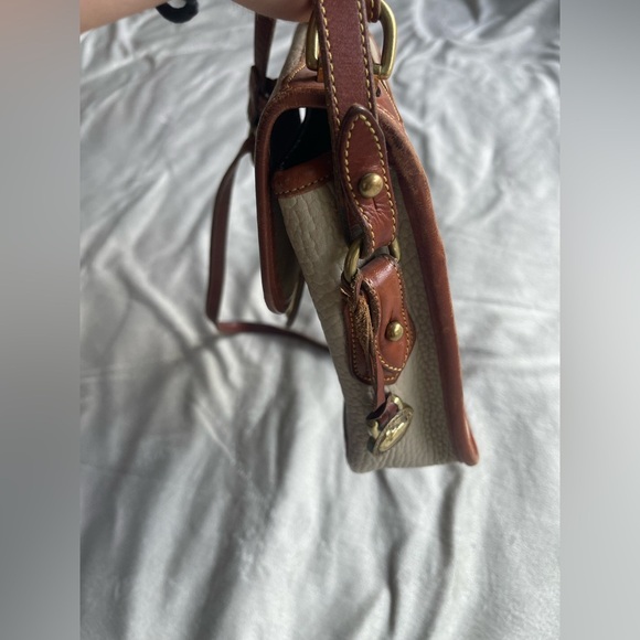 Vintage DOONEY & BOURKE Leather Handle Satchel Shoulder Bag Crossbody - Picture 15 of 15
